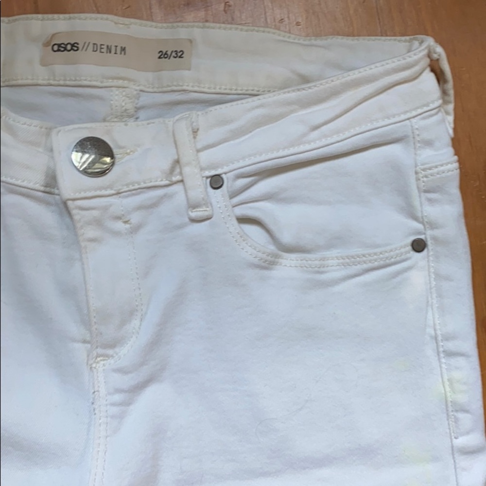 ASOS White Jeans
